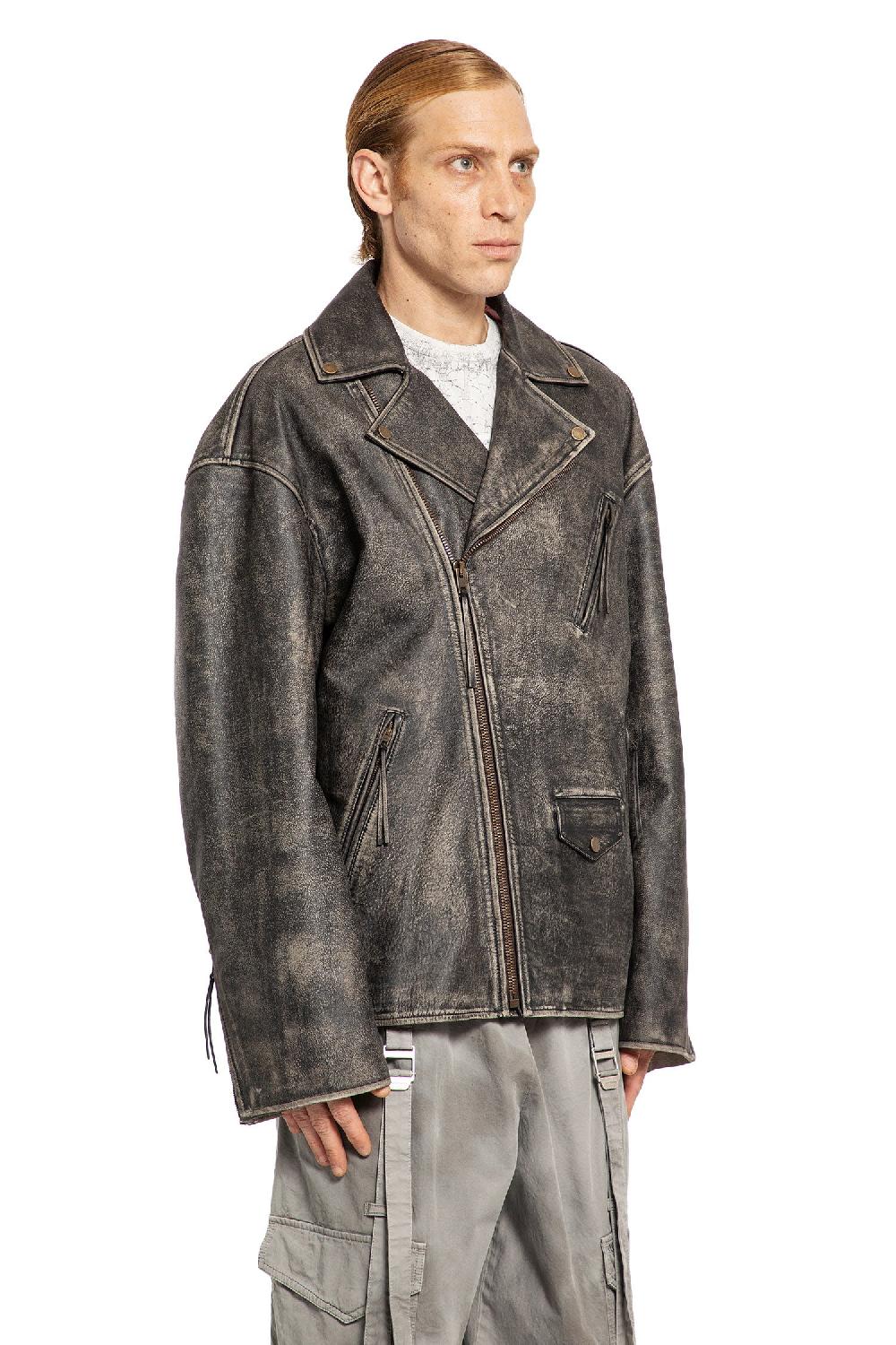 Antonioli ACNE STUDIOS MAN BLACK JACKETS Nuovo