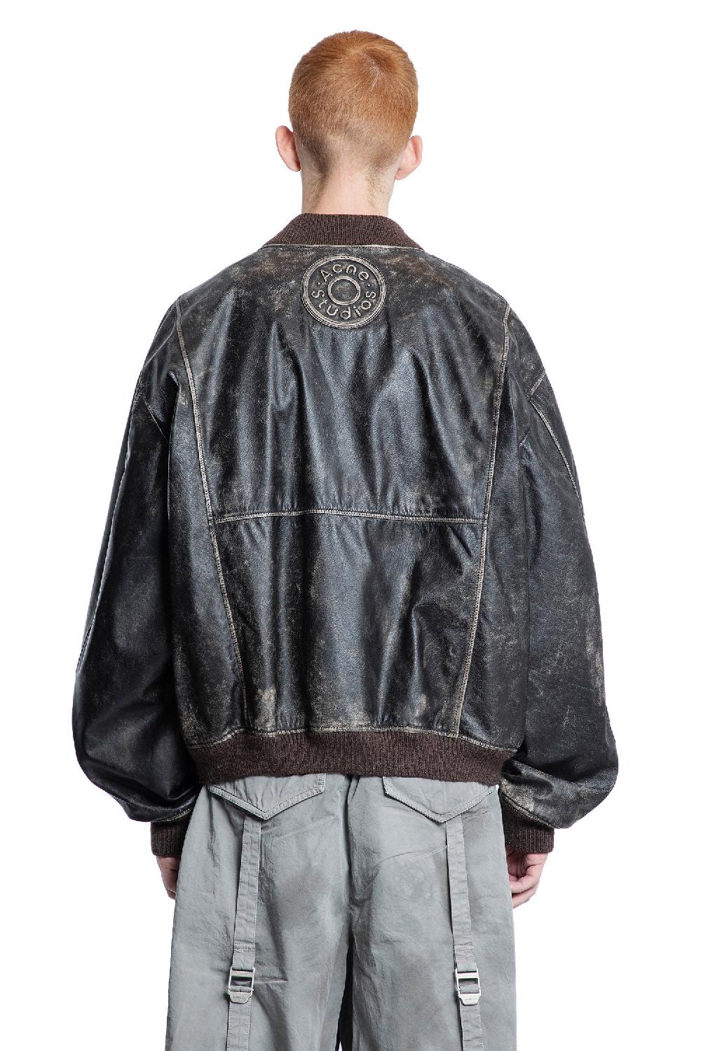 Antonioli ACNE STUDIOS MAN BLACK JACKETS Vendita