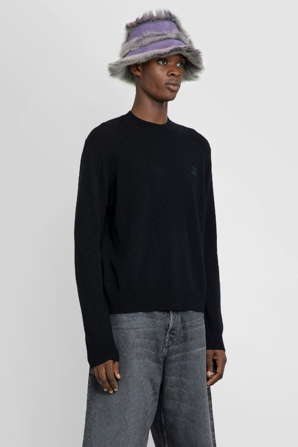 Antonioli ACNE STUDIOS MAN BLACK KNITWEAR Pezzi Unici