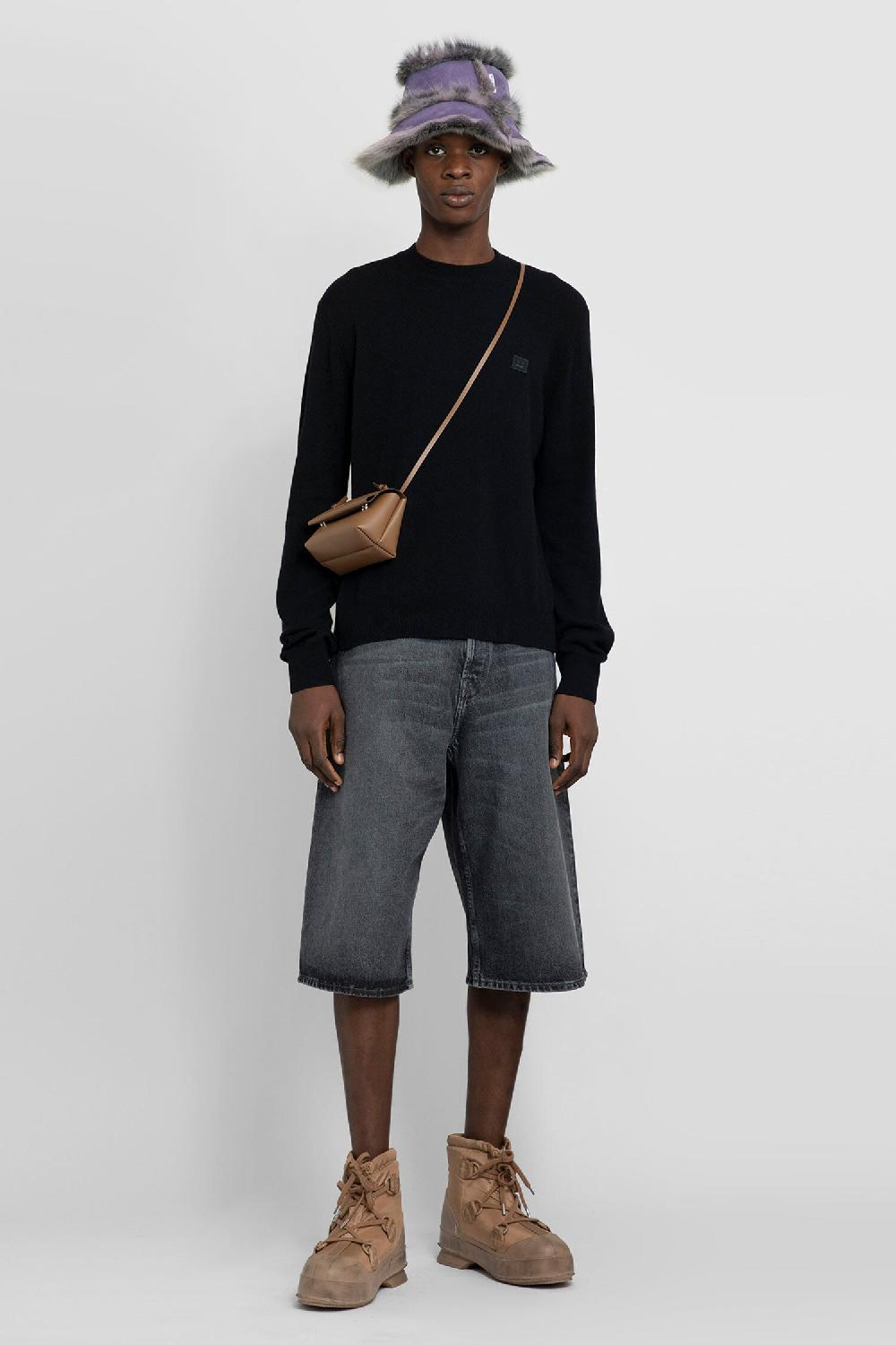 Antonioli ACNE STUDIOS MAN BLACK KNITWEAR Pezzi Unici