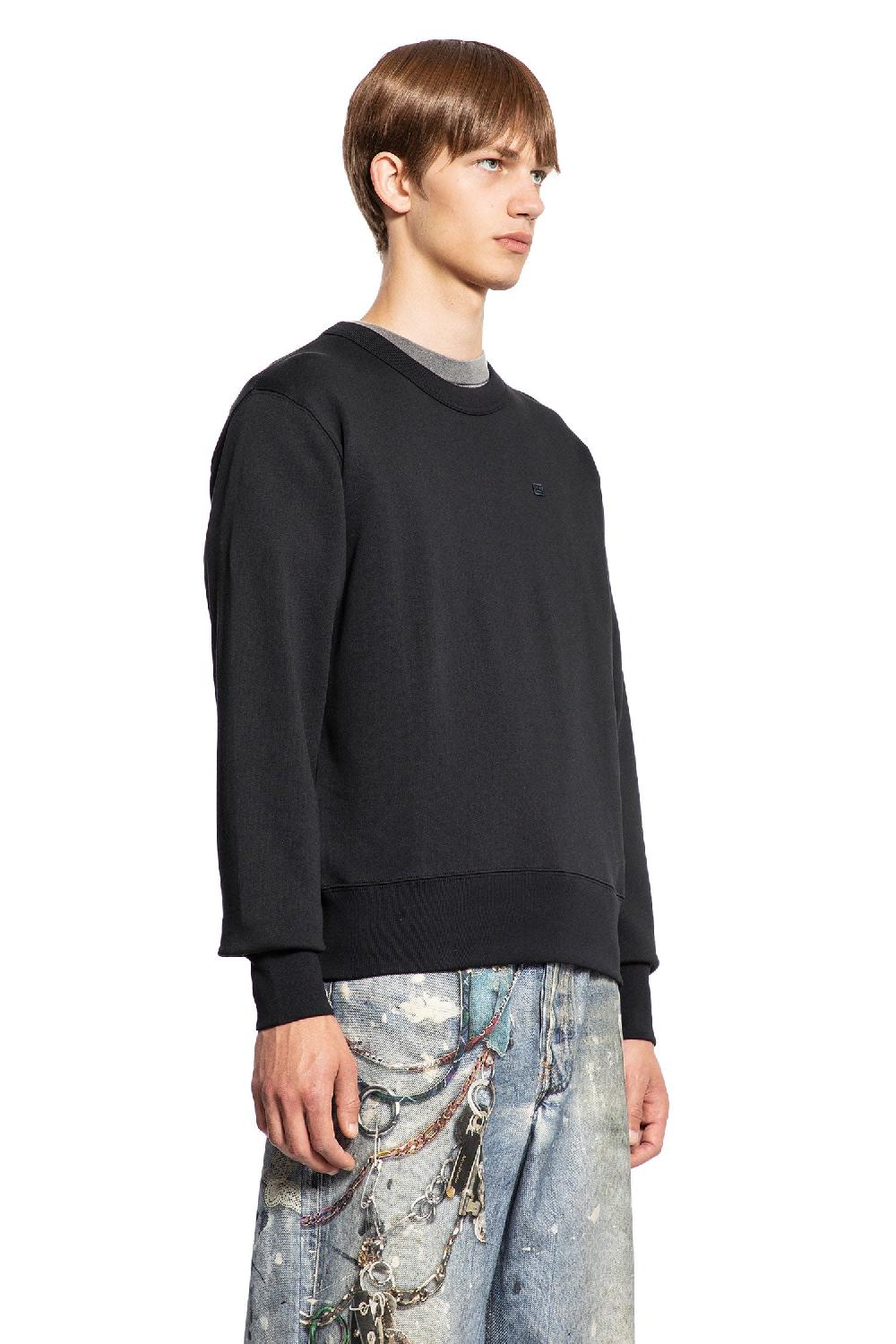 Antonioli ACNE STUDIOS MAN BLACK SWEATSHIRTS Soddisfazione Garantita