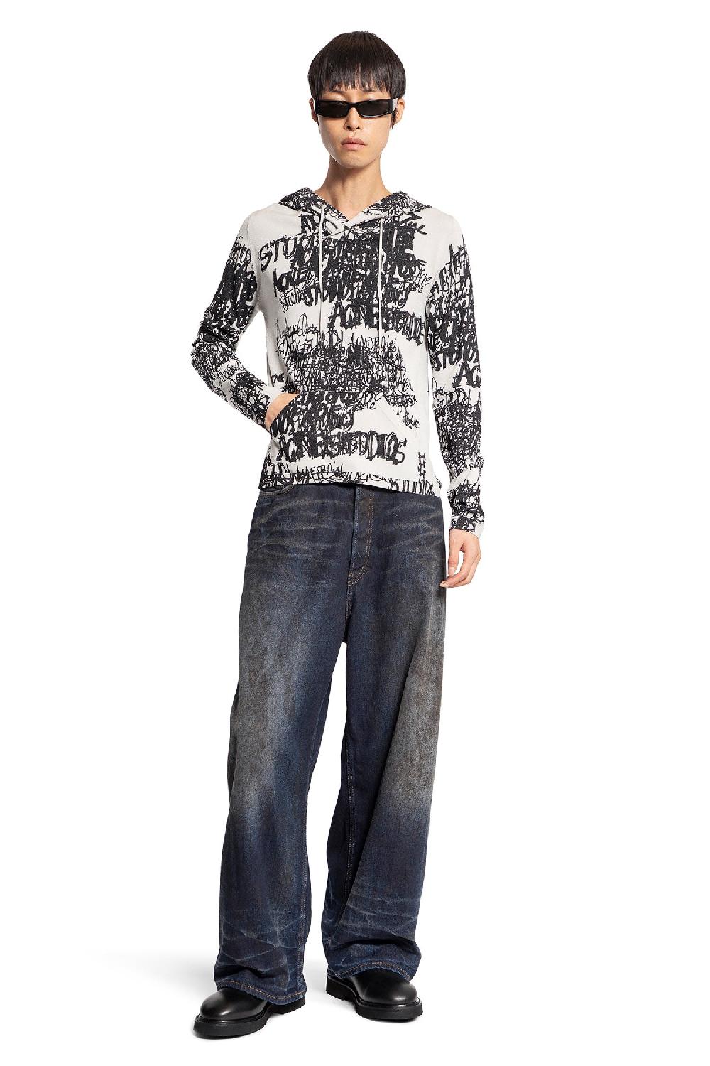 Antonioli ACNE STUDIOS MAN BLACK&WHITE TOPS Fino Al -60%
