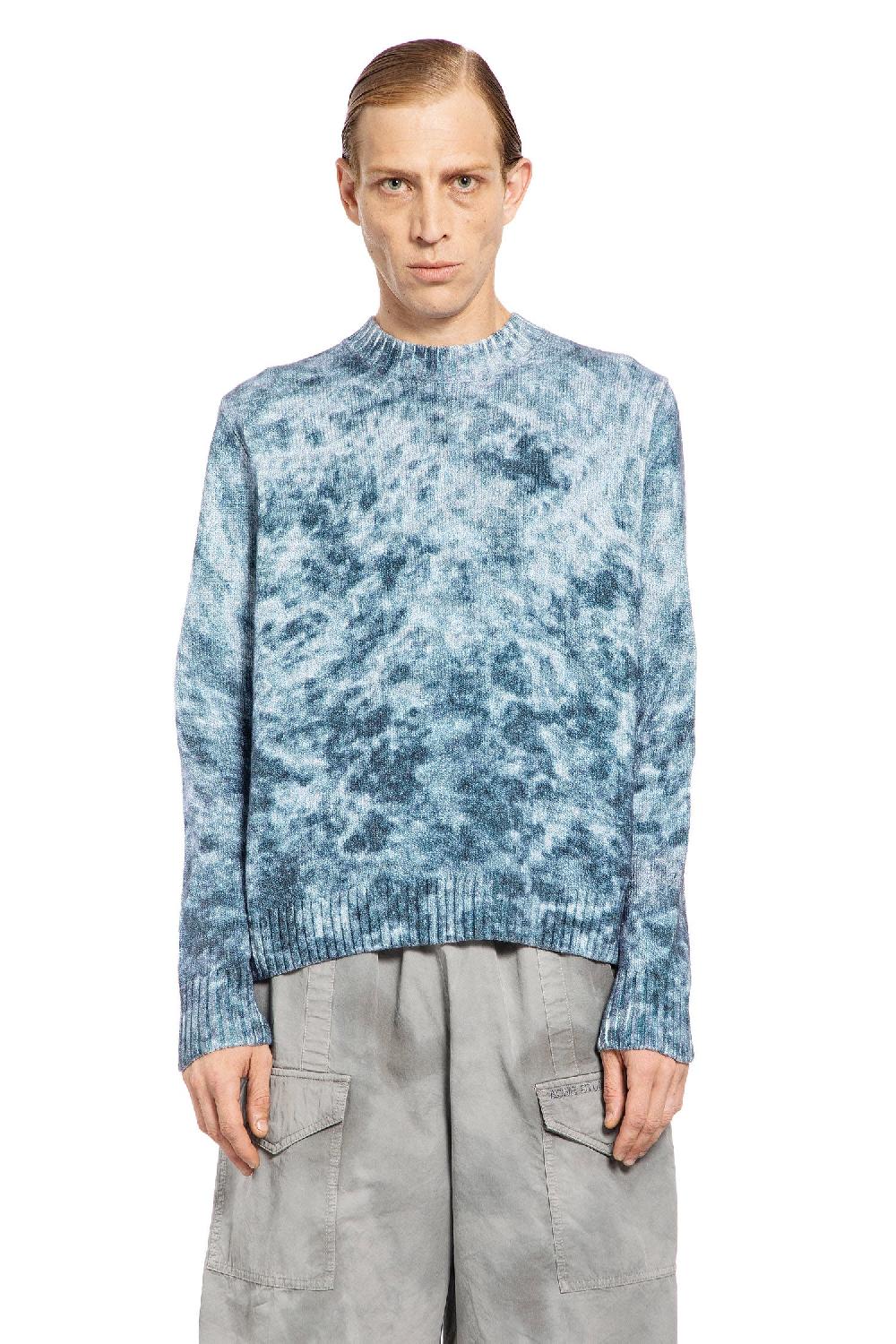 Antonioli ACNE STUDIOS MAN BLUE KNITWEAR Sottocosto