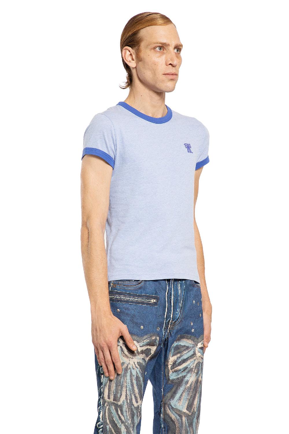 Antonioli ACNE STUDIOS MAN BLUE T-SHIRTS & TANK TOPS Sconto