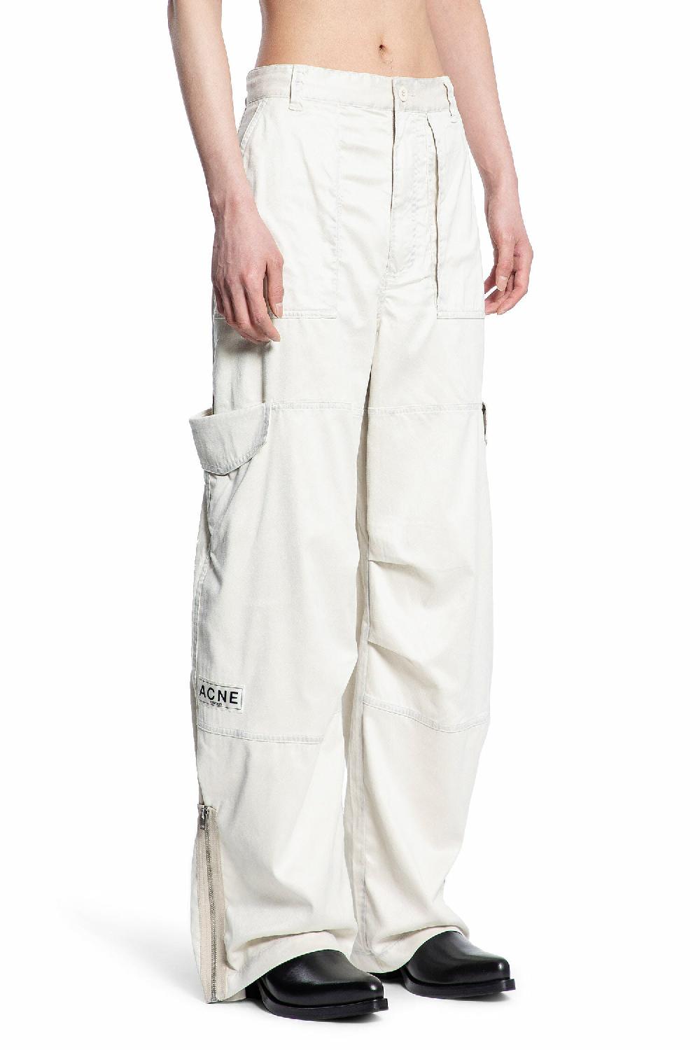 Antonioli ACNE STUDIOS MAN OFF-WHITE TROUSERS Italy