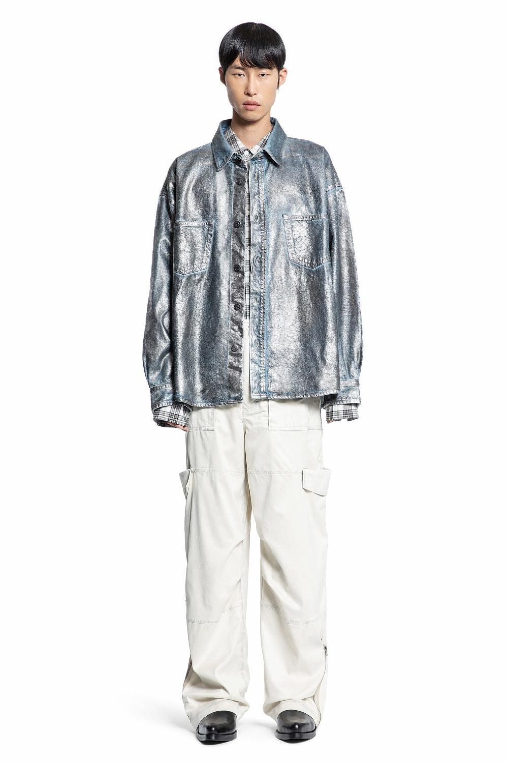 Antonioli ACNE STUDIOS MAN OFF-WHITE TROUSERS Italy
