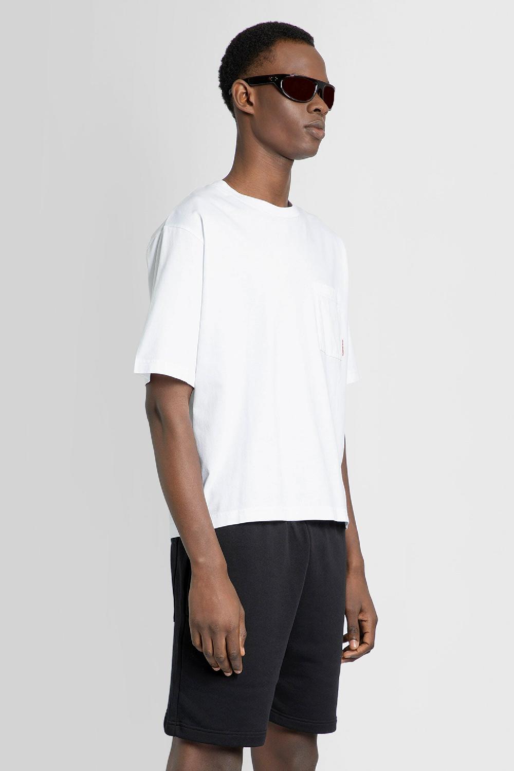 Antonioli ACNE STUDIOS MAN WHITE T-SHIRTS & TANK TOPS Vendita
