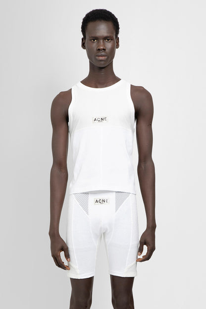 Antonioli ACNE STUDIOS MAN WHITE T-SHIRTS & TANK TOPS Promozione