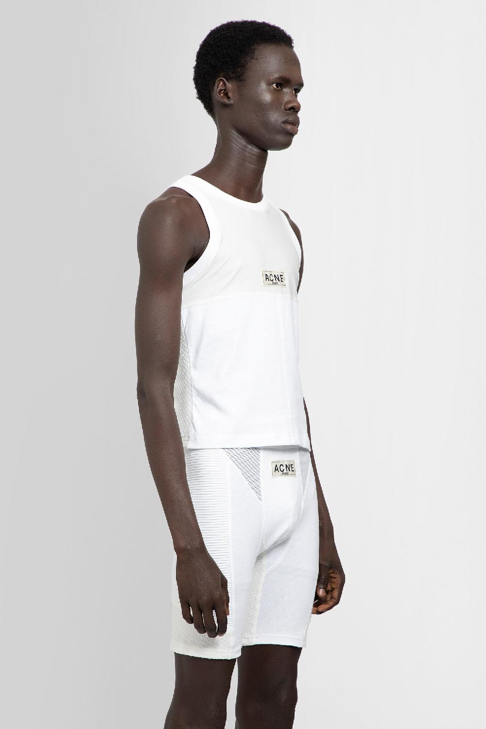 Antonioli ACNE STUDIOS MAN WHITE T-SHIRTS & TANK TOPS Promozione