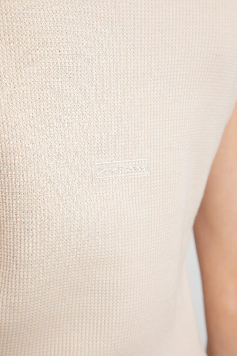 Antonioli ACNE STUDIOS WOMAN BEIGE T-SHIRTS & TANK TOPS Qualità Garantita