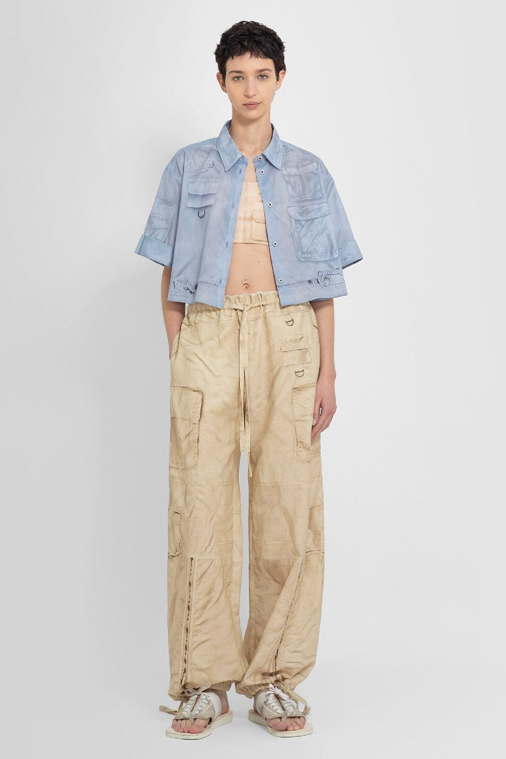 Antonioli ACNE STUDIOS WOMAN BEIGE TROUSERS Negozi Online