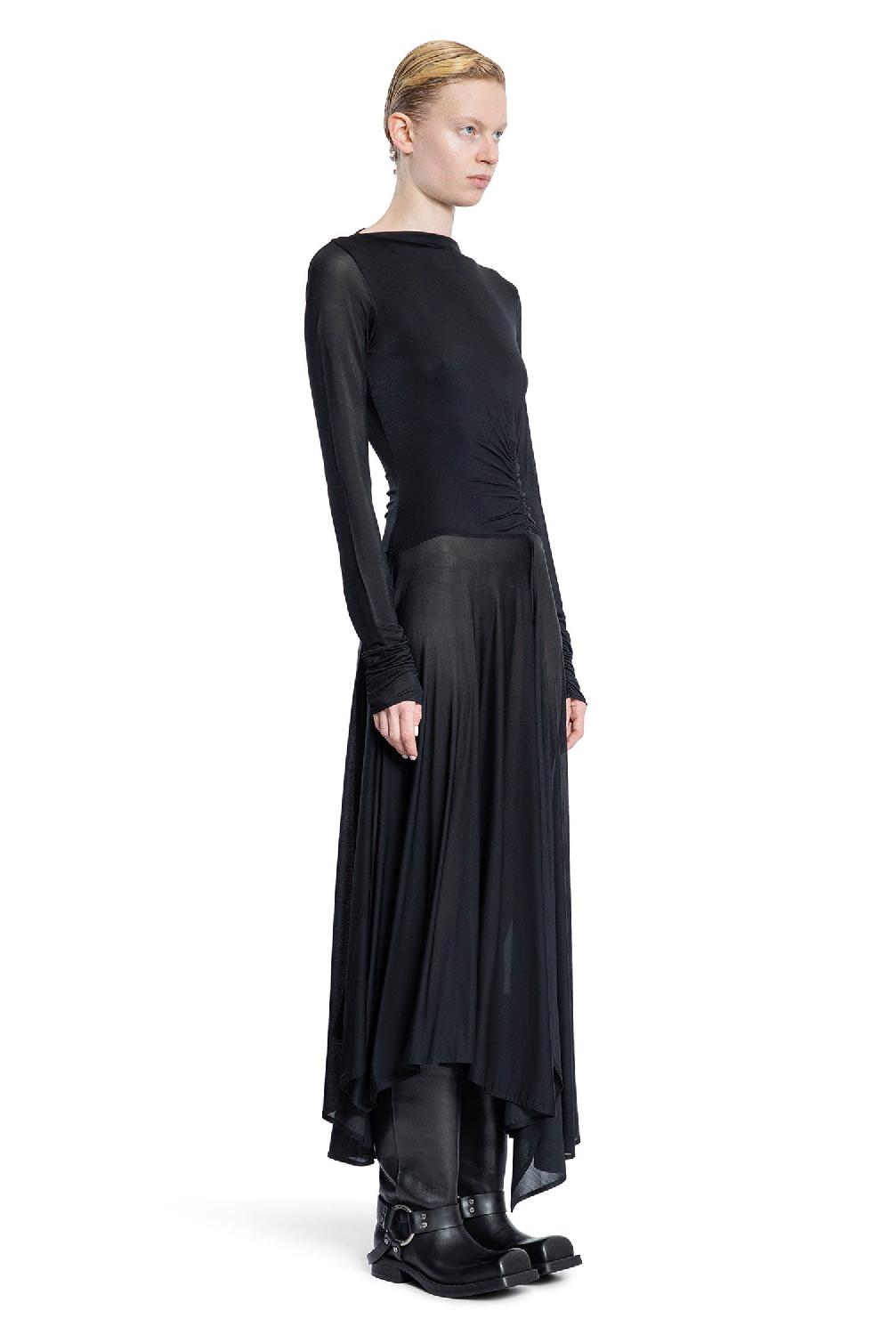 Antonioli ACNE STUDIOS WOMAN BLACK DRESSES Fino Al -60%