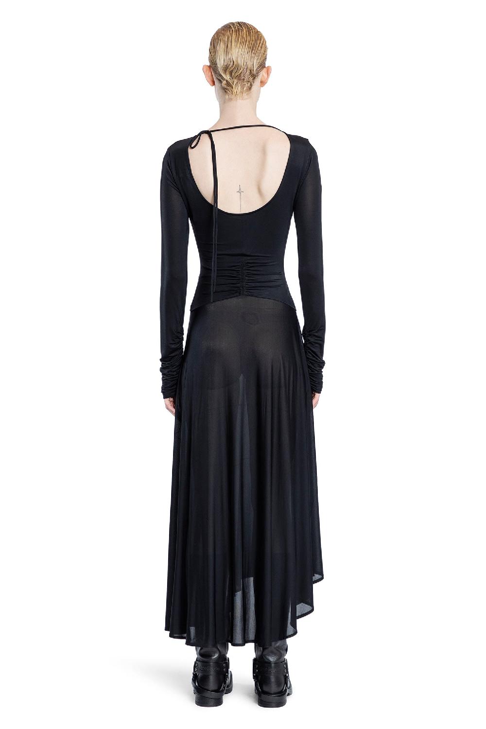 Antonioli ACNE STUDIOS WOMAN BLACK DRESSES Fino Al -60%