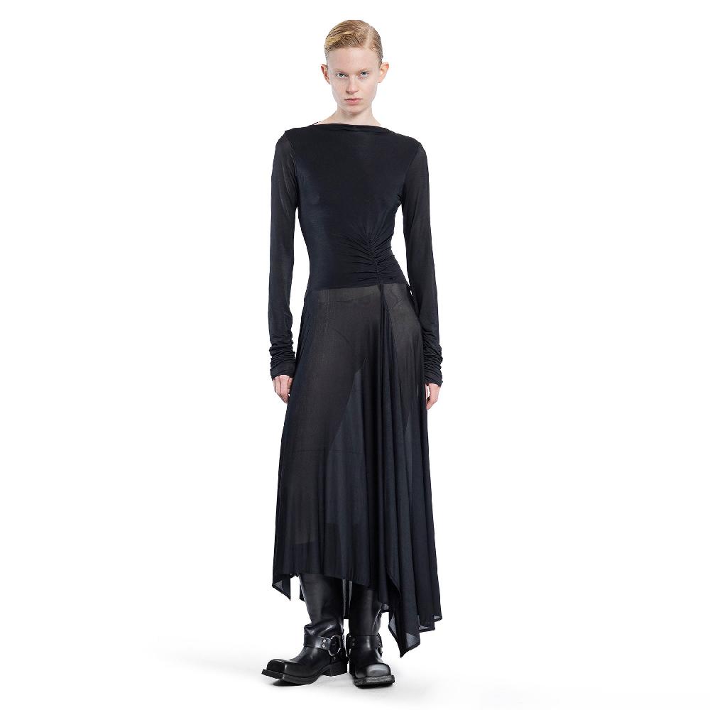 Antonioli ACNE STUDIOS WOMAN BLACK DRESSES Fino Al -60%