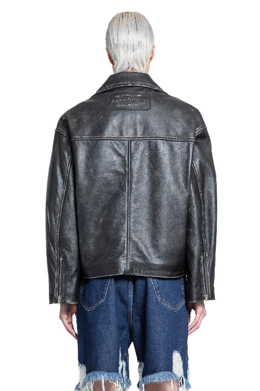Antonioli ACNE STUDIOS WOMAN BLACK JACKETS Shopping Online