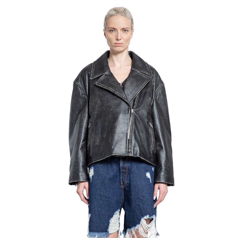 Antonioli ACNE STUDIOS WOMAN BLACK JACKETS Shopping Online