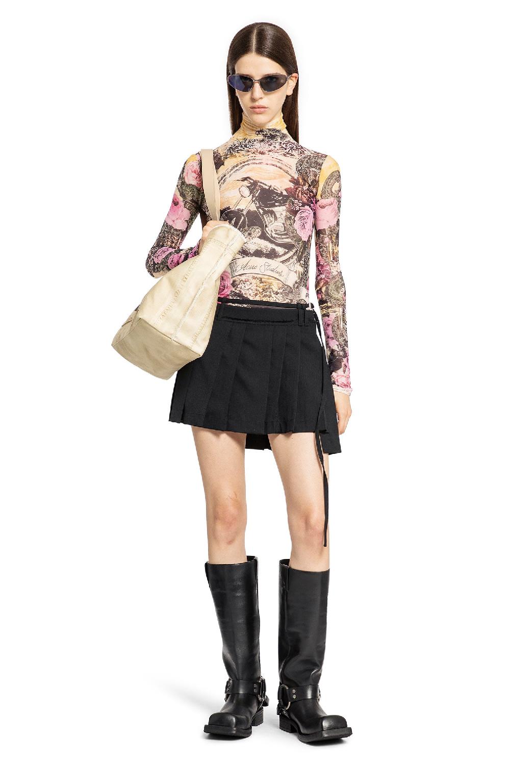 Antonioli ACNE STUDIOS WOMAN BLACK SKIRTS Convenienza