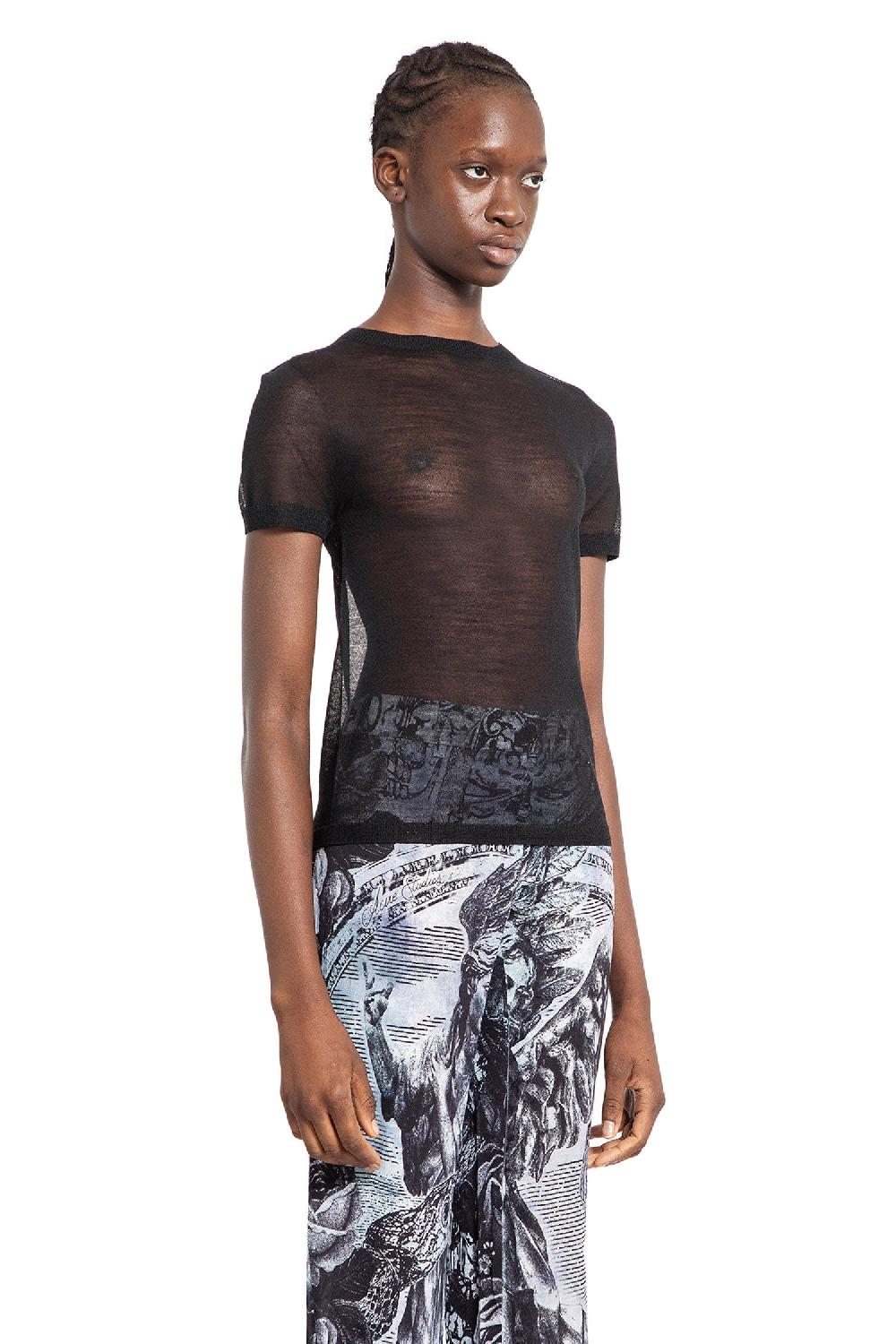 Antonioli ACNE STUDIOS WOMAN BLACK TOPS Presa