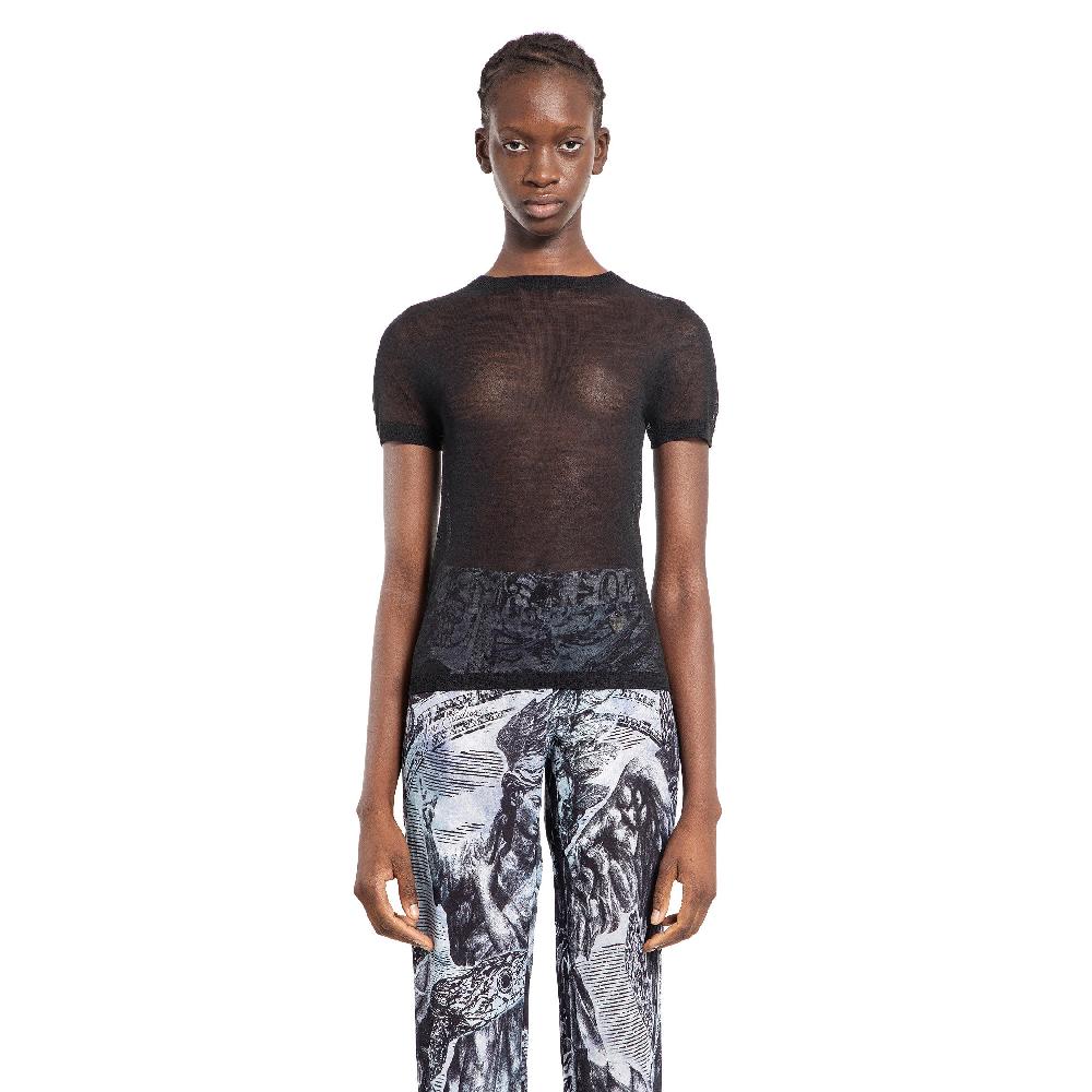 Antonioli ACNE STUDIOS WOMAN BLACK TOPS Presa