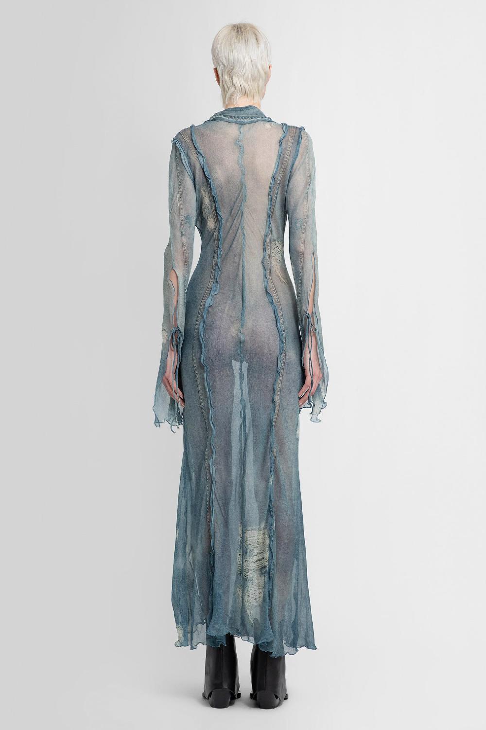 Antonioli ACNE STUDIOS WOMAN BLUE DRESSES Sconto