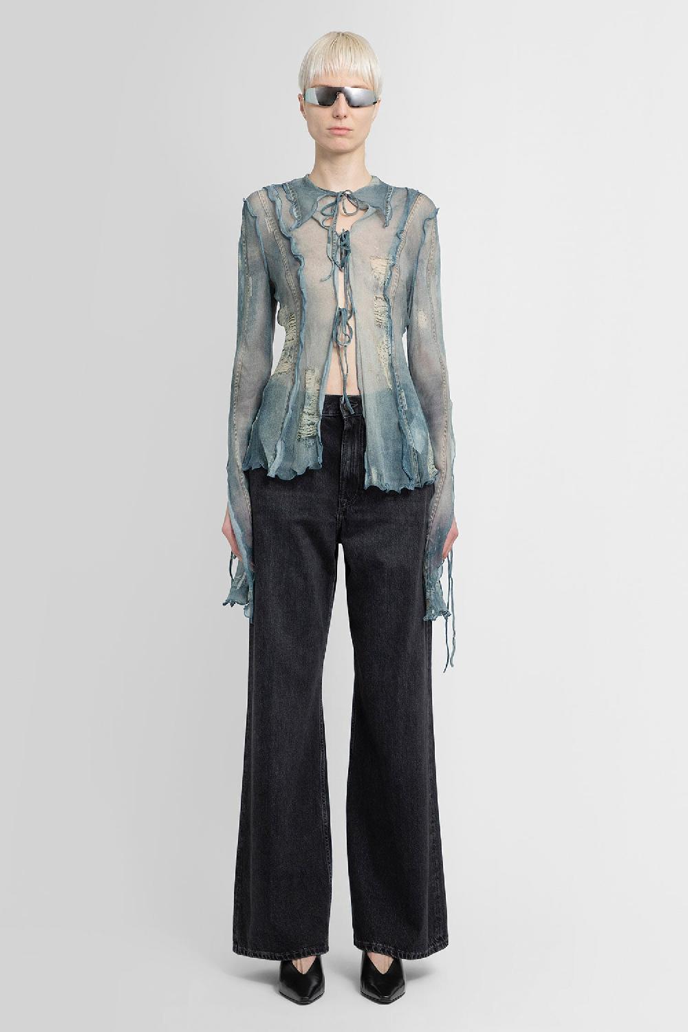 Antonioli ACNE STUDIOS WOMAN BLUE SHIRTS Offerte