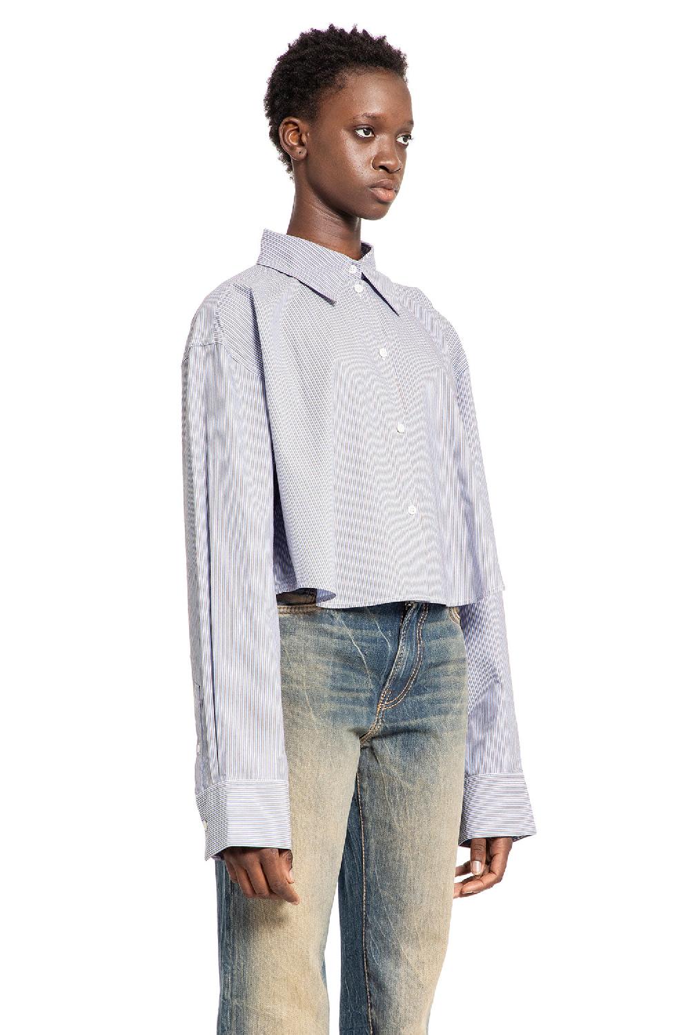 Antonioli ACNE STUDIOS WOMAN BLUE SHIRTS Hotsell