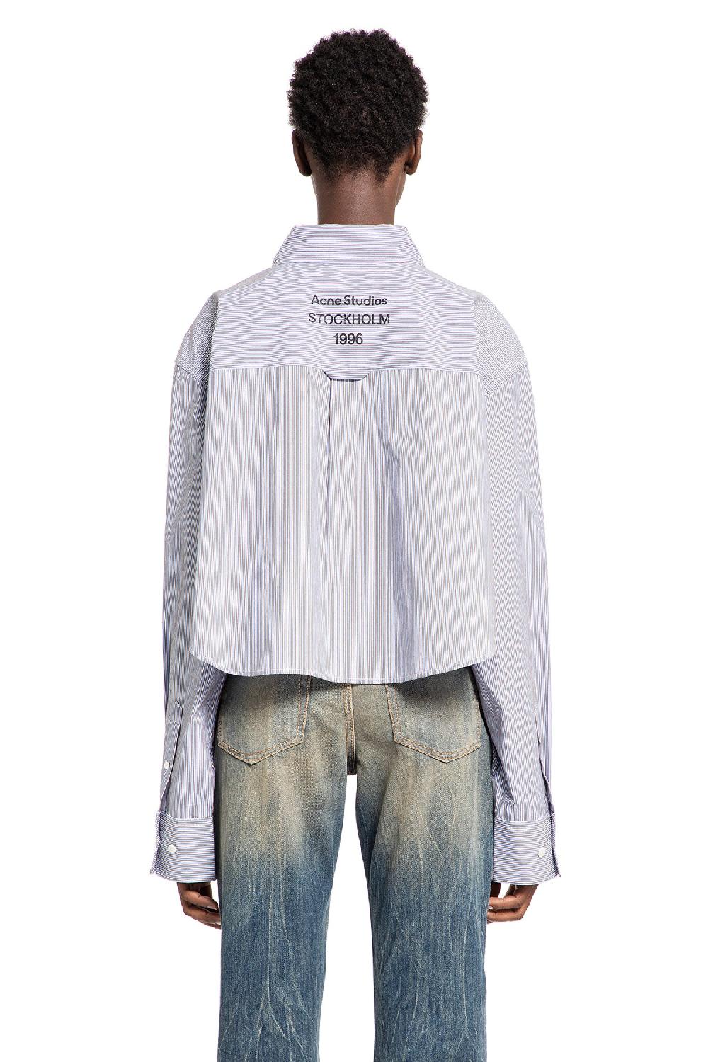 Antonioli ACNE STUDIOS WOMAN BLUE SHIRTS Hotsell