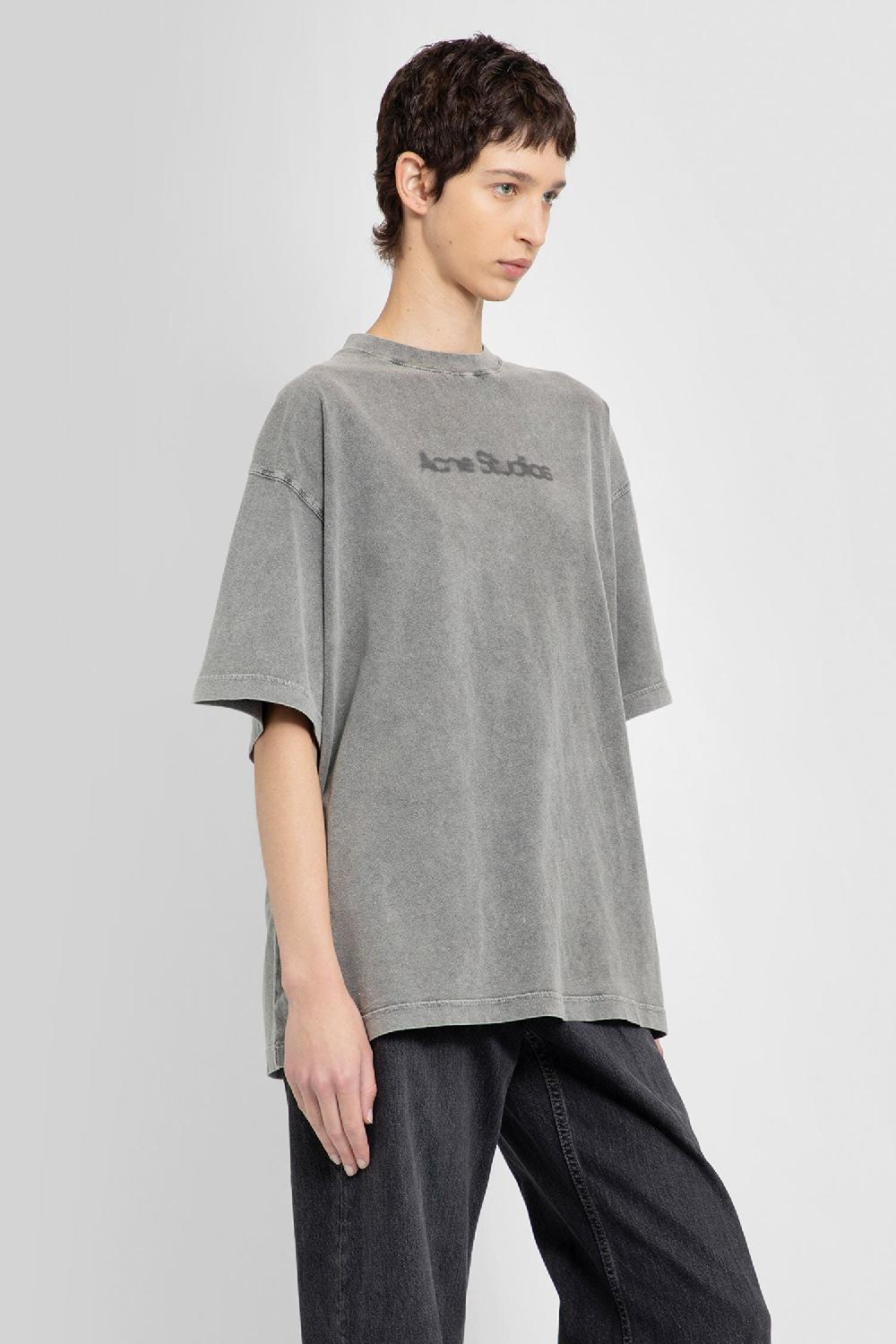 Antonioli ACNE STUDIOS WOMAN GREY T-SHIRTS & TANK TOPS Italia