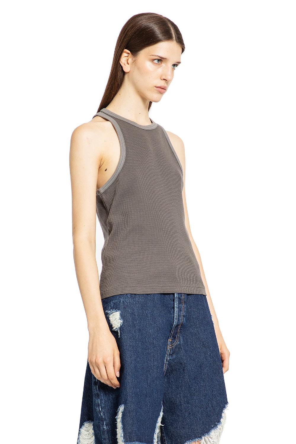 Antonioli ACNE STUDIOS WOMAN GREY T-SHIRTS & TANK TOPS 2025