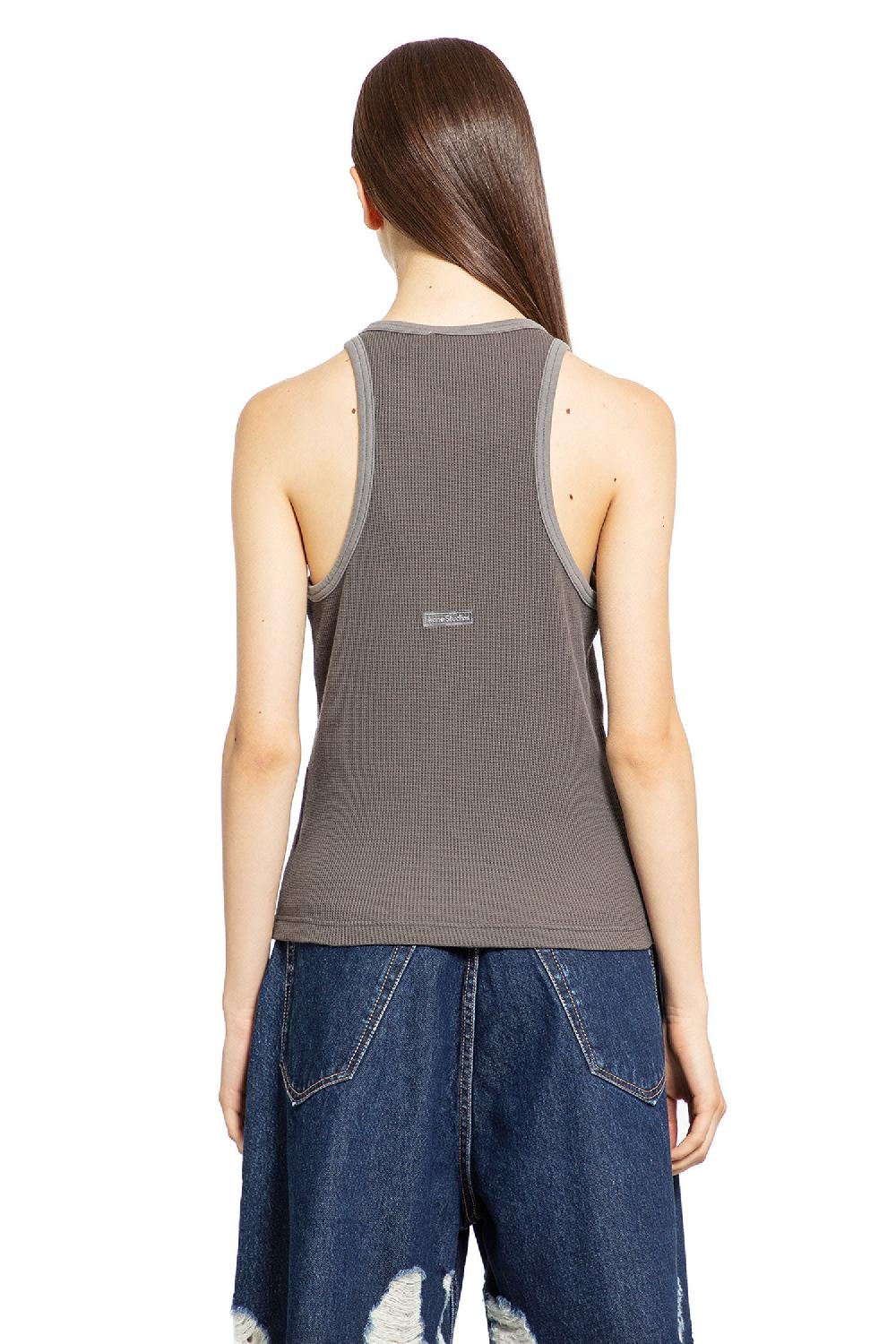 Antonioli ACNE STUDIOS WOMAN GREY T-SHIRTS & TANK TOPS 2025