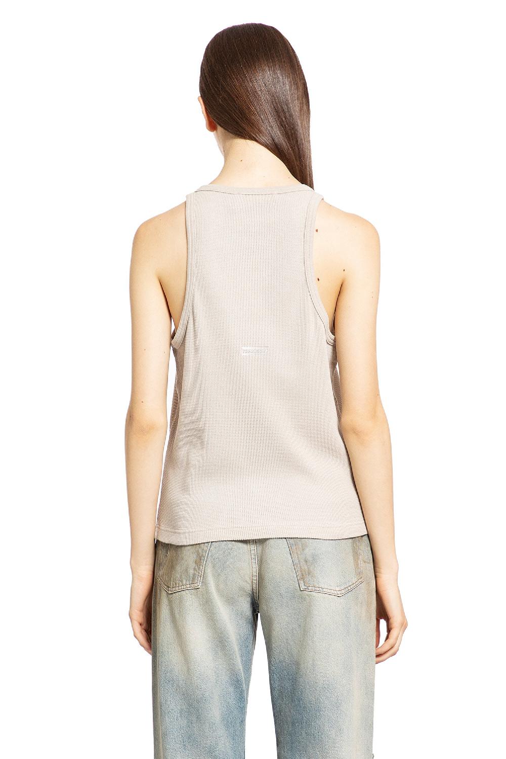 Antonioli ACNE STUDIOS WOMAN GREY T-SHIRTS & TANK TOPS In Linea