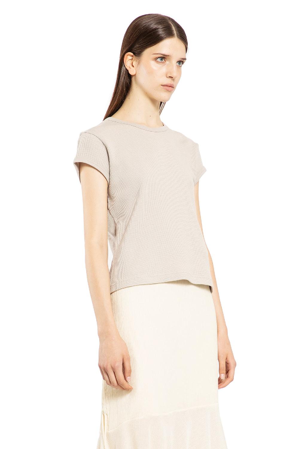 Antonioli ACNE STUDIOS WOMAN GREY T-SHIRTS & TANK TOPS Nuovo