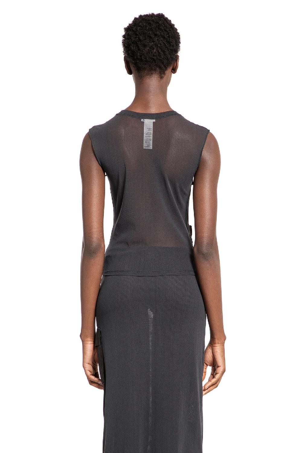 Antonioli ACNE STUDIOS WOMAN GREY T-SHIRTS & TANK TOPS Vendita