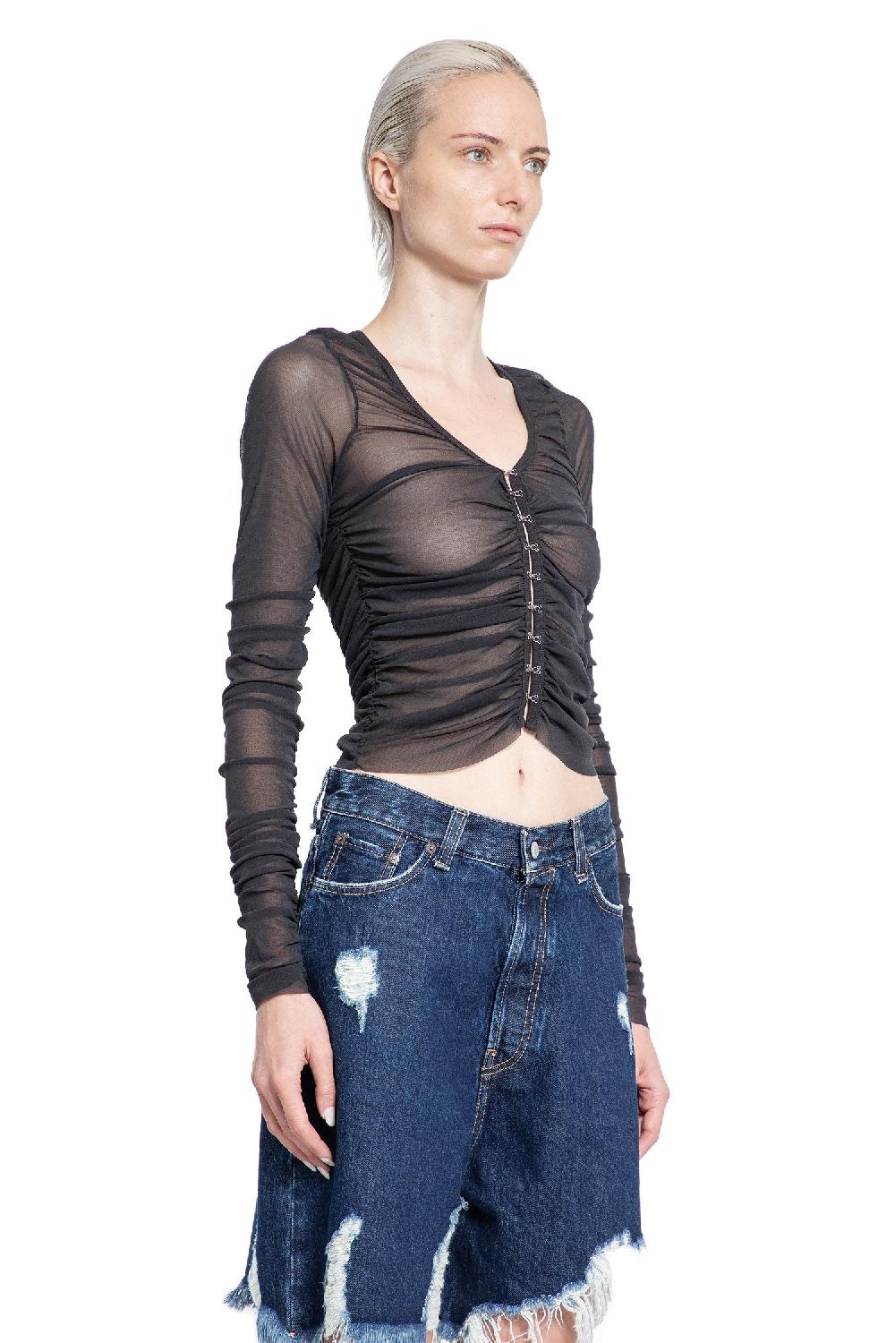 Antonioli ACNE STUDIOS WOMAN GREY TOPS Spedizione Gratuita
