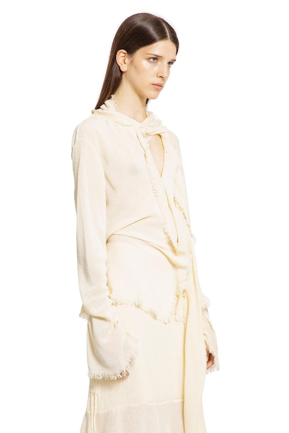 Antonioli ACNE STUDIOS WOMAN OFF-WHITE SHIRTS Consegna Veloce