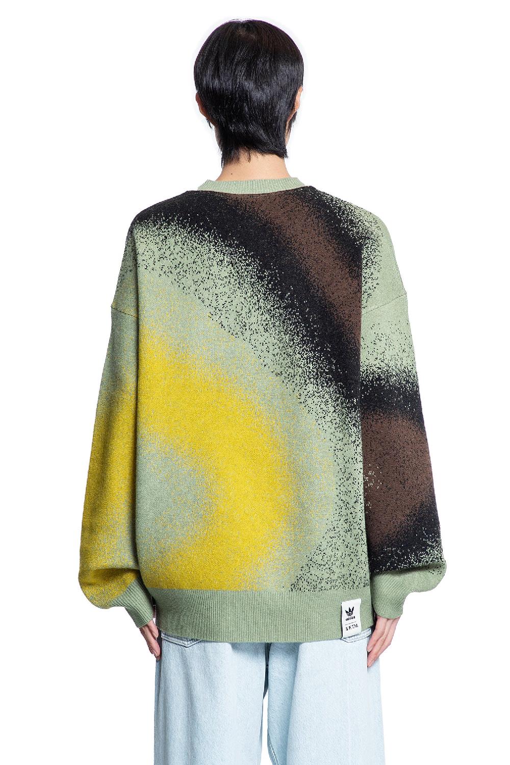 Antonioli ADIDAS MAN GREEN KNITWEAR Italy