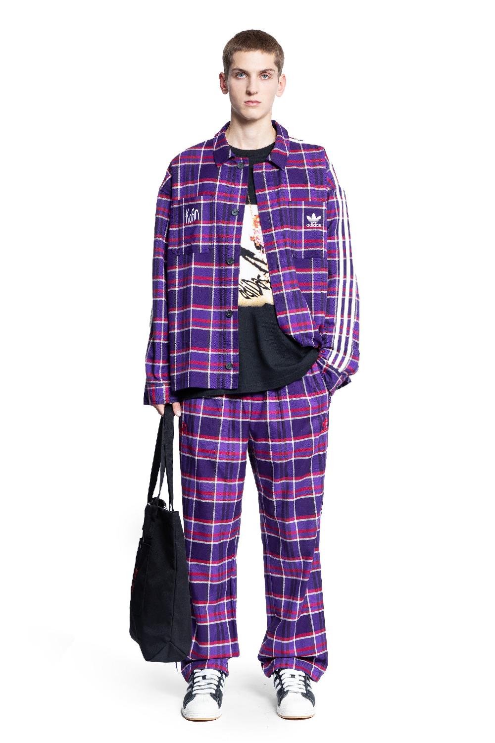 Antonioli ADIDAS MAN PURPLE JACKETS Acquista Ora