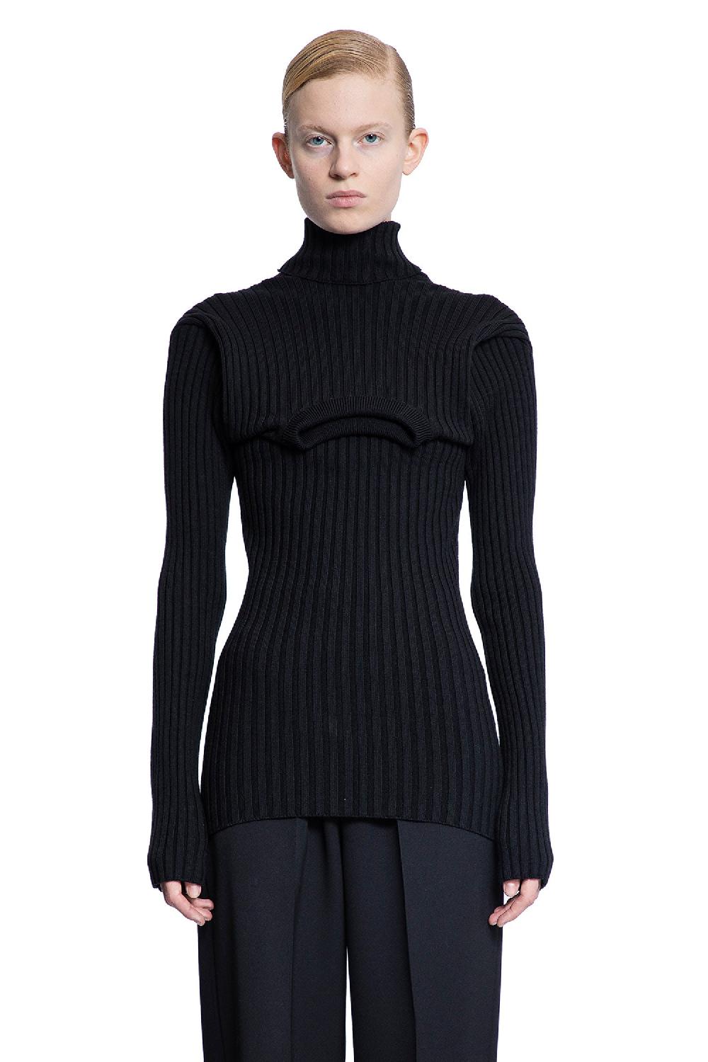 Antonioli ALAINPAUL WOMAN BLACK KNITWEAR Promozione