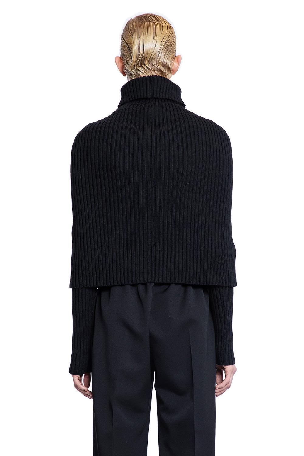 Antonioli ALAINPAUL WOMAN BLACK SCARVES Spedizione Gratuita