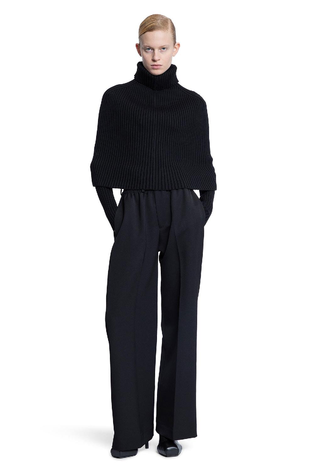 Antonioli ALAINPAUL WOMAN BLACK SCARVES Spedizione Gratuita