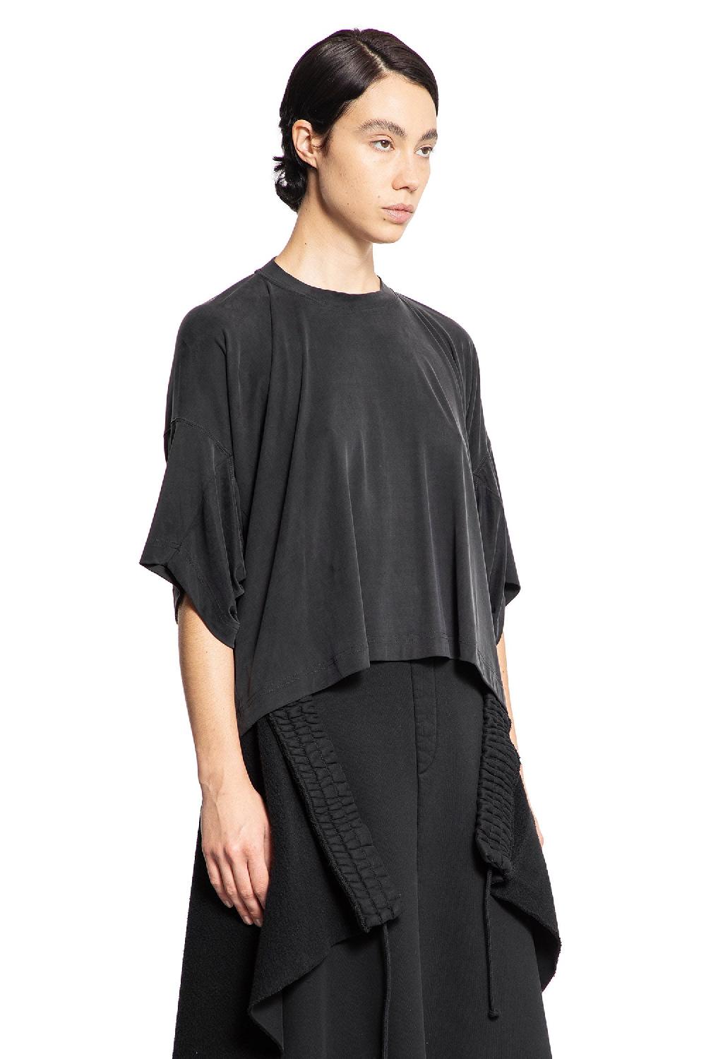 Antonioli ALAINPAUL WOMAN BLACK T-SHIRTS & TANK TOPS Pezzi Unici
