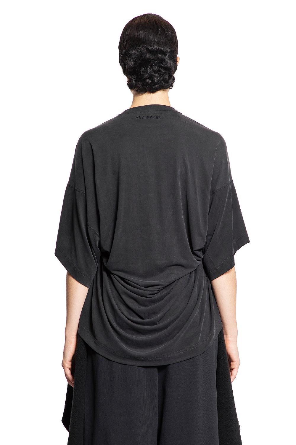 Antonioli ALAINPAUL WOMAN BLACK T-SHIRTS & TANK TOPS Pezzi Unici