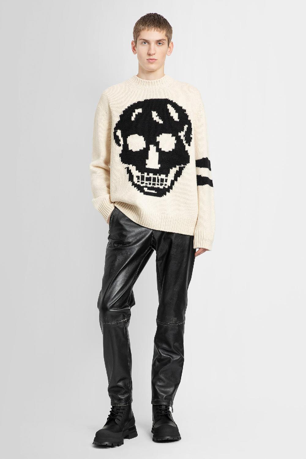 Antonioli ALEXANDER MCQUEEN MAN BEIGE KNITWEAR Affare Del Giorno