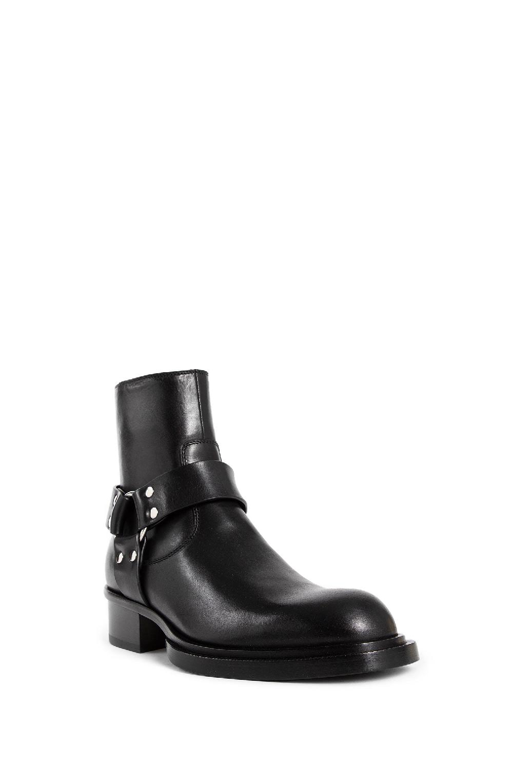 Antonioli ALEXANDER MCQUEEN MAN BLACK BOOTS Sottocosto