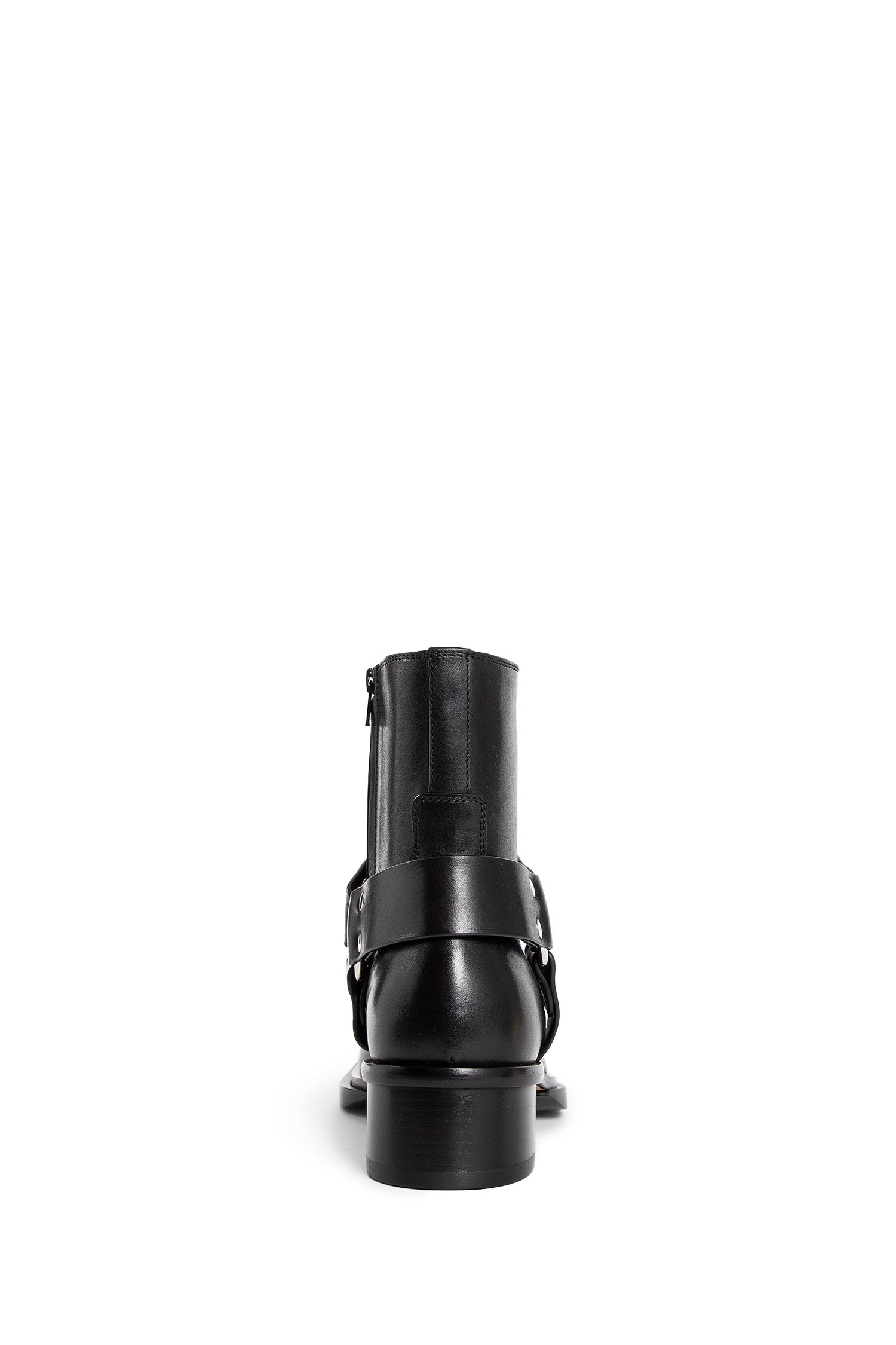 Antonioli ALEXANDER MCQUEEN MAN BLACK BOOTS Sottocosto