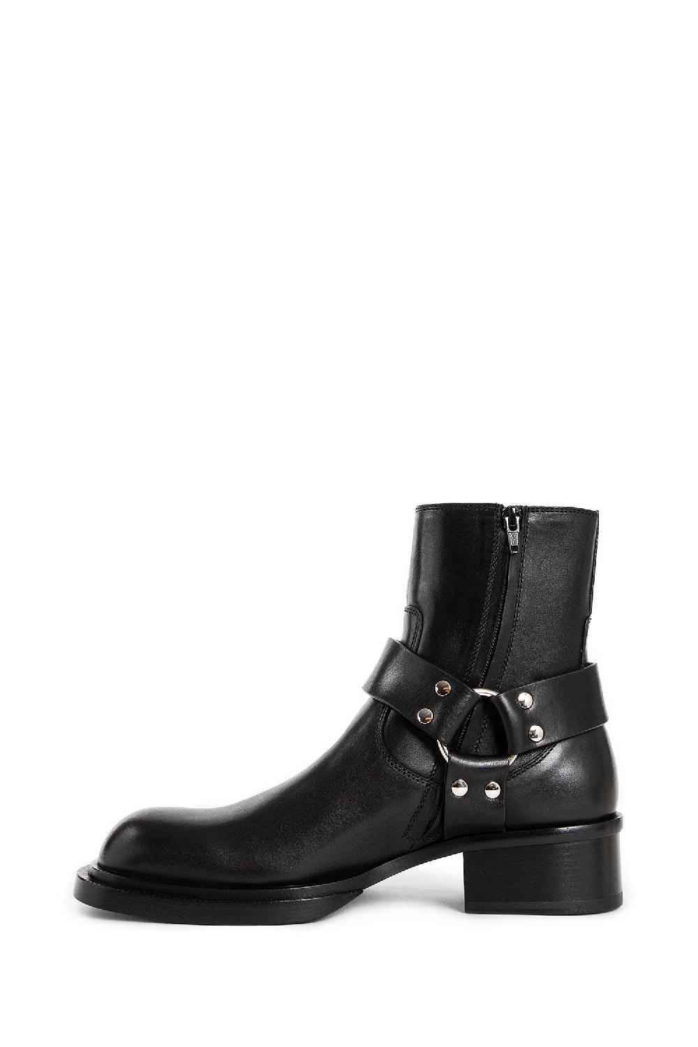 Antonioli ALEXANDER MCQUEEN MAN BLACK BOOTS Sottocosto