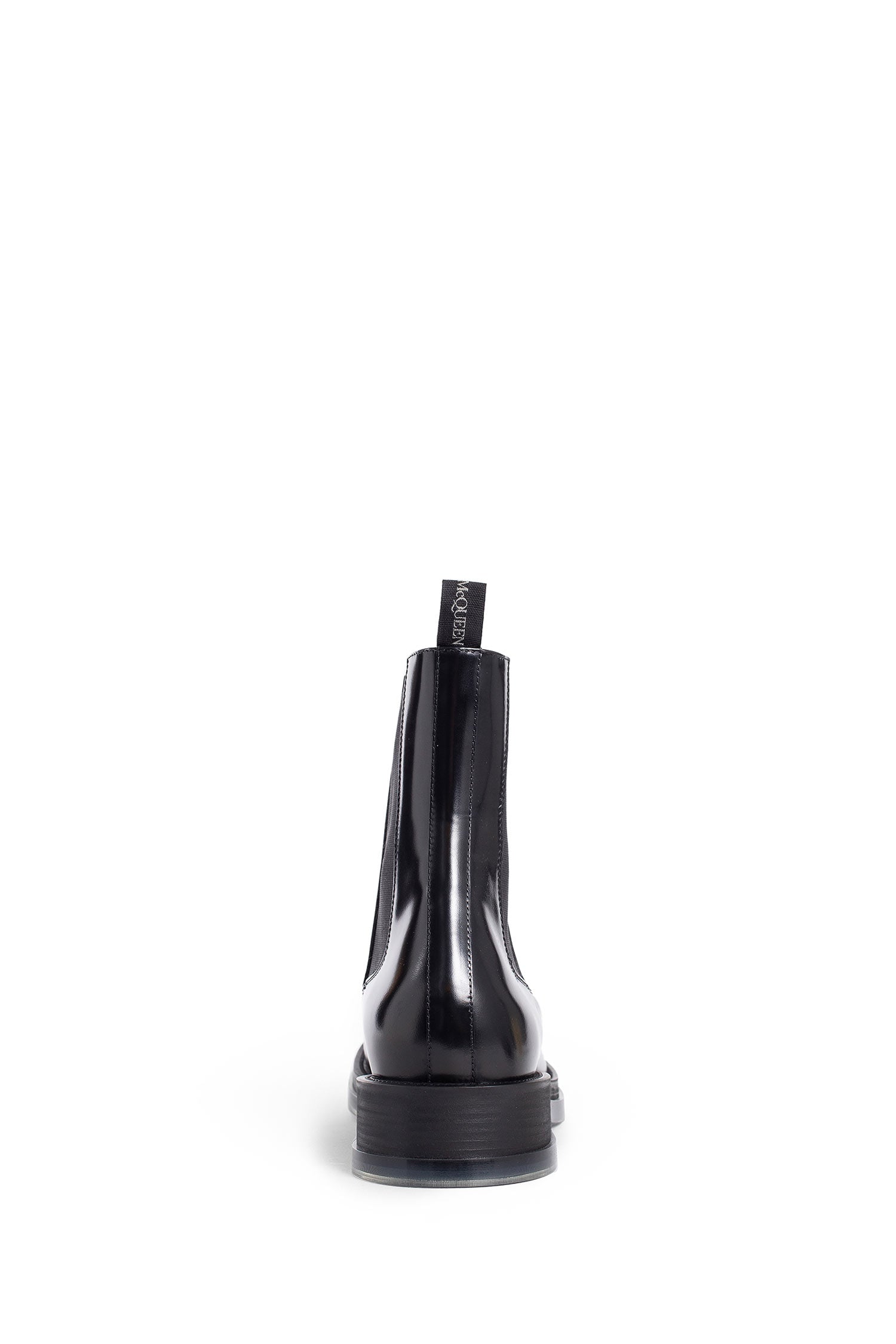 Antonioli ALEXANDER MCQUEEN MAN BLACK BOOTS Convenienza