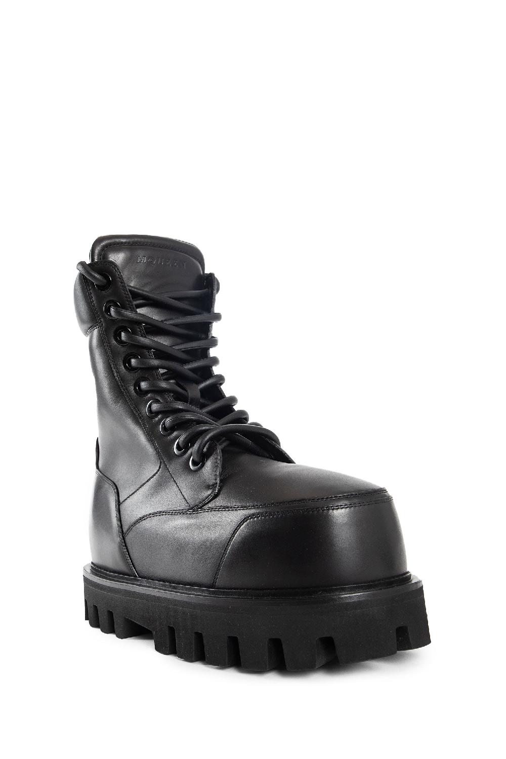 Antonioli ALEXANDER MCQUEEN MAN BLACK BOOTS Novità