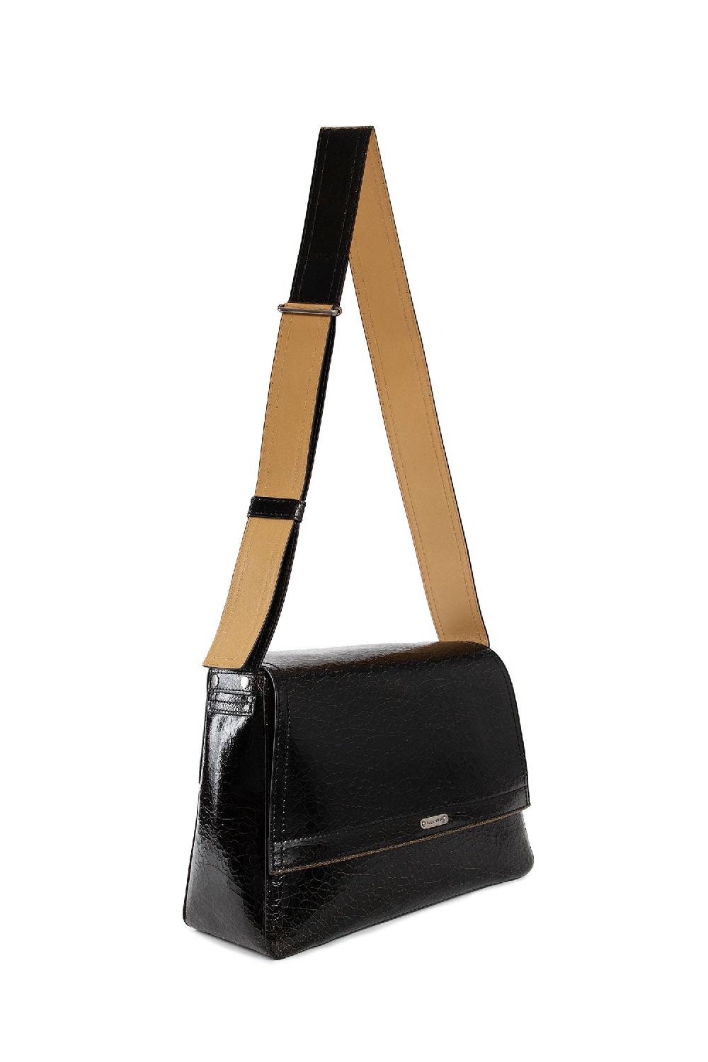 Antonioli ALEXANDER MCQUEEN MAN BLACK CROSSBODY BAGS Economico