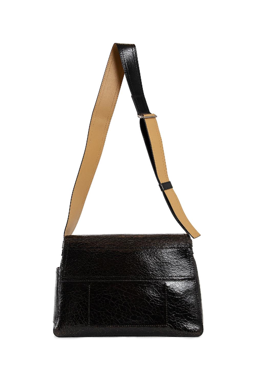 Antonioli ALEXANDER MCQUEEN MAN BLACK CROSSBODY BAGS Economico